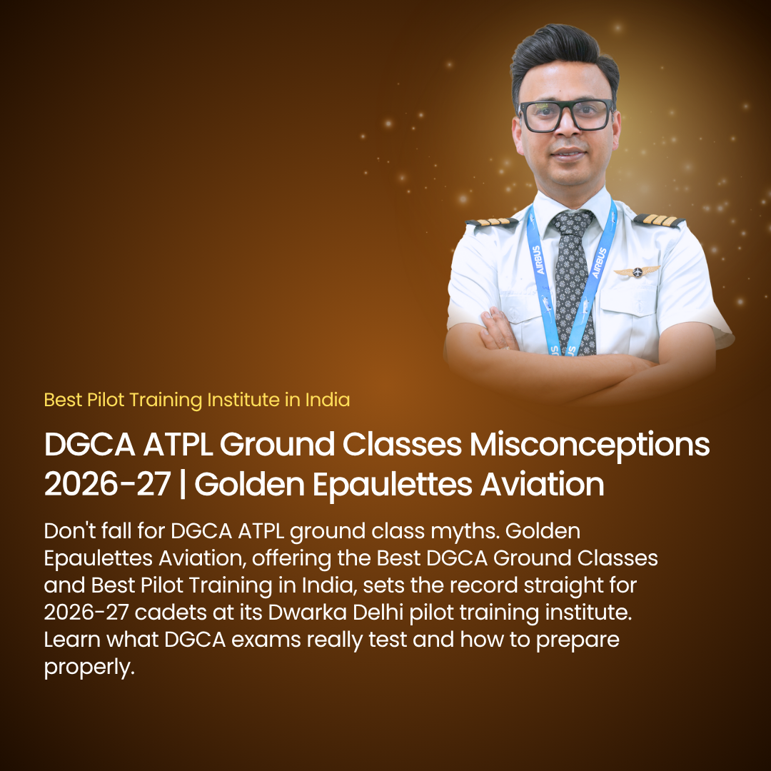 DGCA ATPL Ground Classes Misconceptions 2026-27: Myths Every Pilot Should Know